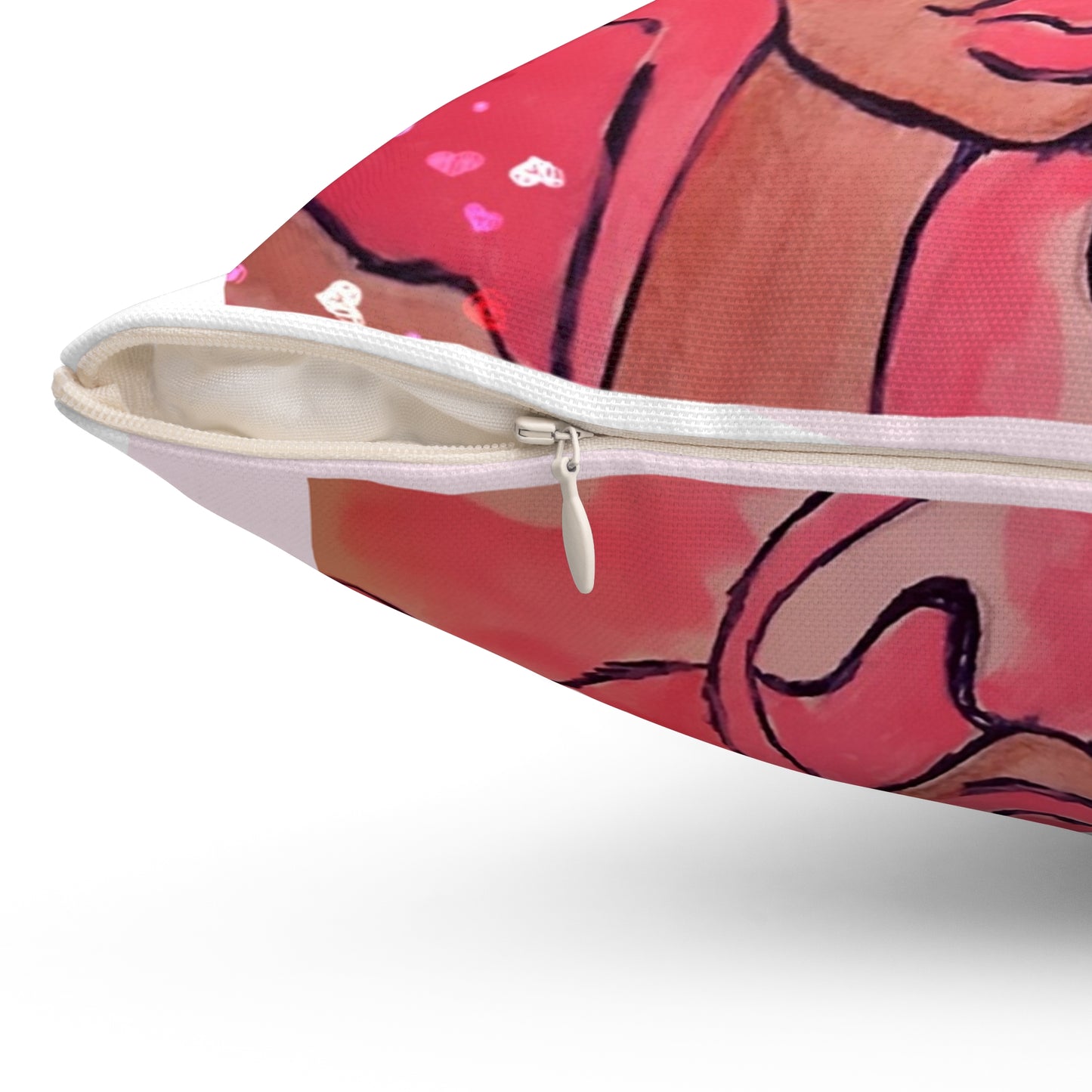 Spun Polyester Square Pillow