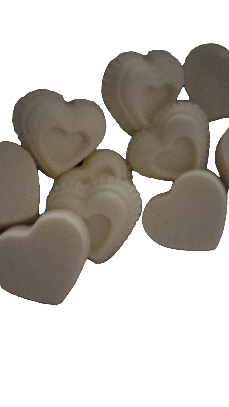 Big Heart Wax Melts – 2 for $10 Lavender Kisses