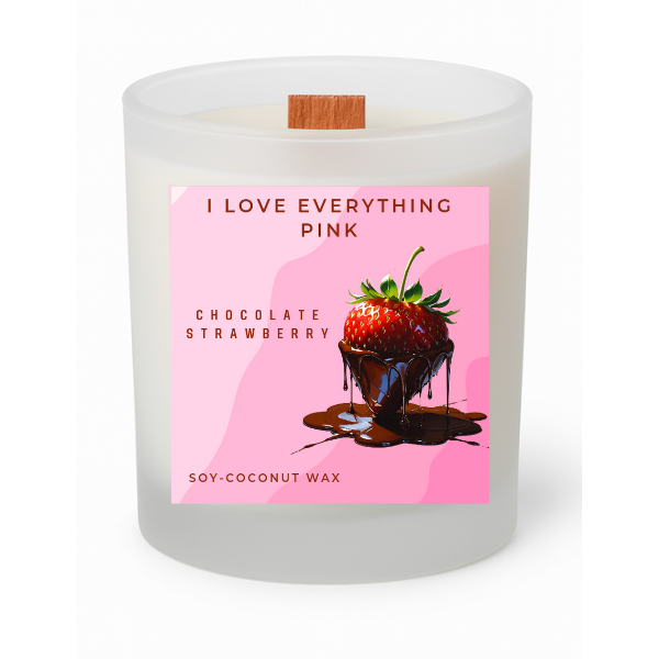 Chocolate Strawberry Candle
