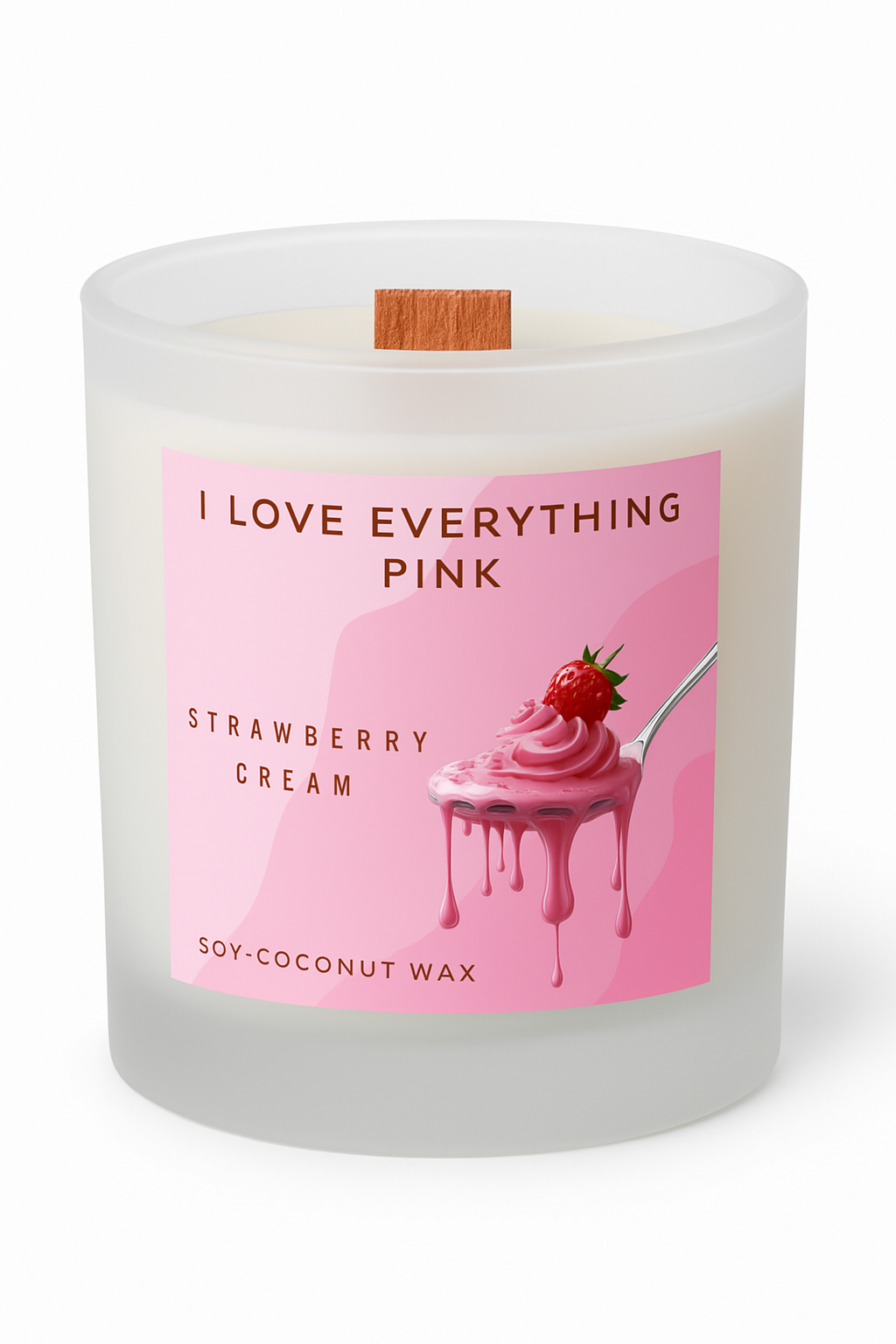 Strawberry Cream Candle