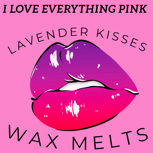 Big Heart Wax Melts – 2 for $10 Lavender Kisses