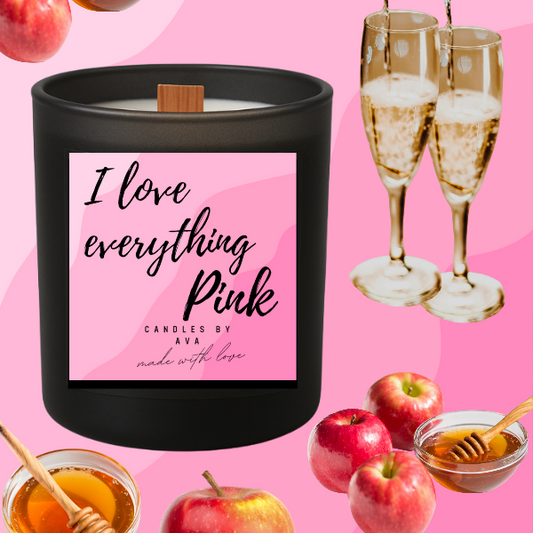 Champagne Honey Apple candle
