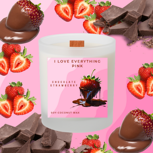 Chocolate  Strawberry  Candle