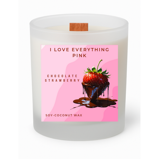 Chocolate  Strawberry  Candle